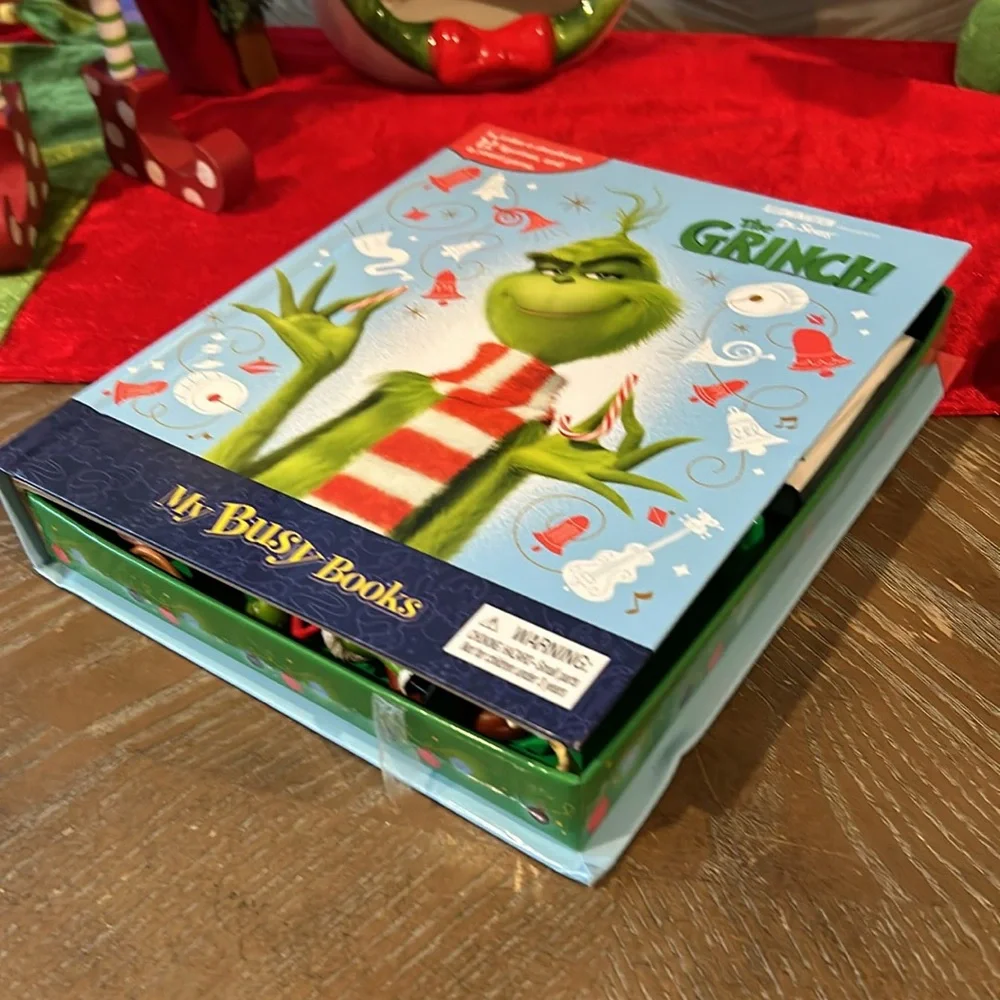 My Busy Books The Grinch Christmas Holiday Book Toys Game